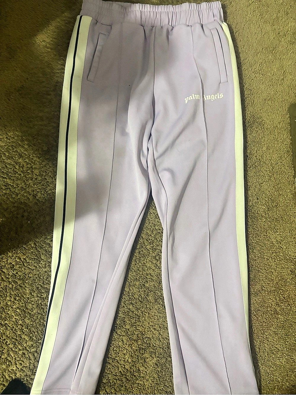 Palm Angels Classic Track Pants in Purple